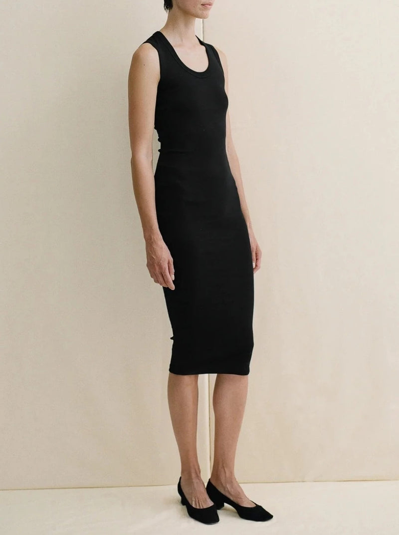 Joline Midi Dress - Black