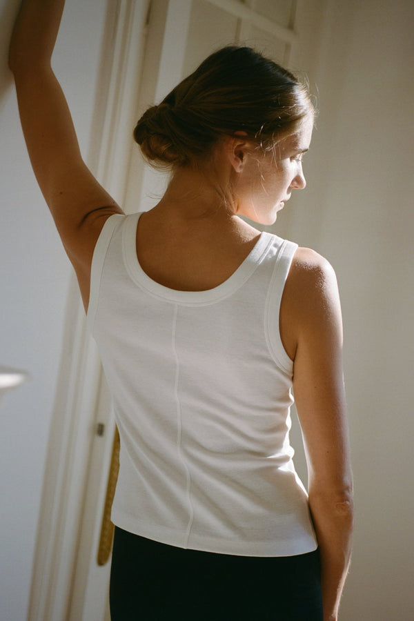 Hillie Tank - White