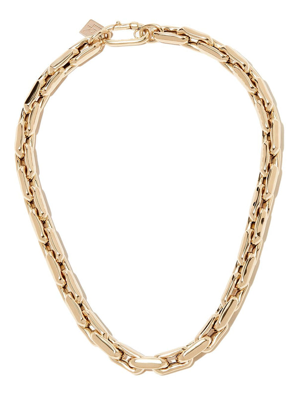 Small Yellow Gold Link Necklace