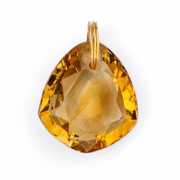 Irregular Gem Pendant - Citrine