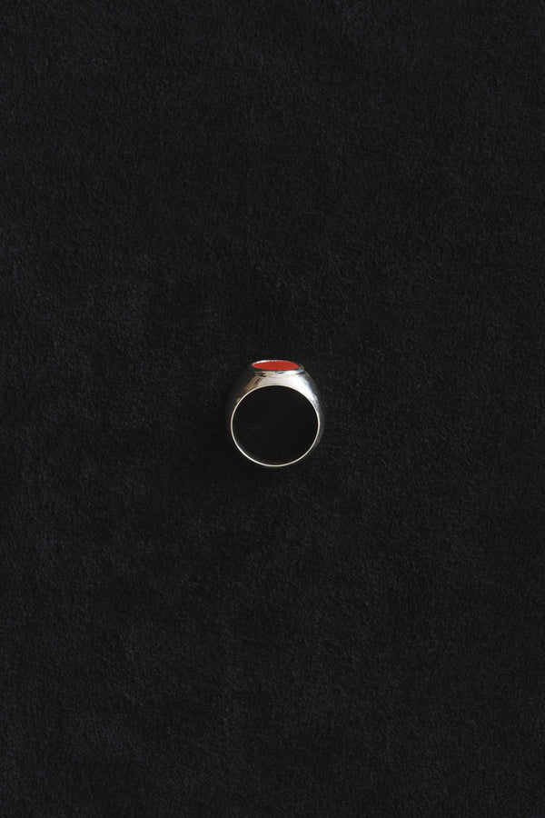 Small Crete Ring - Red Jasper