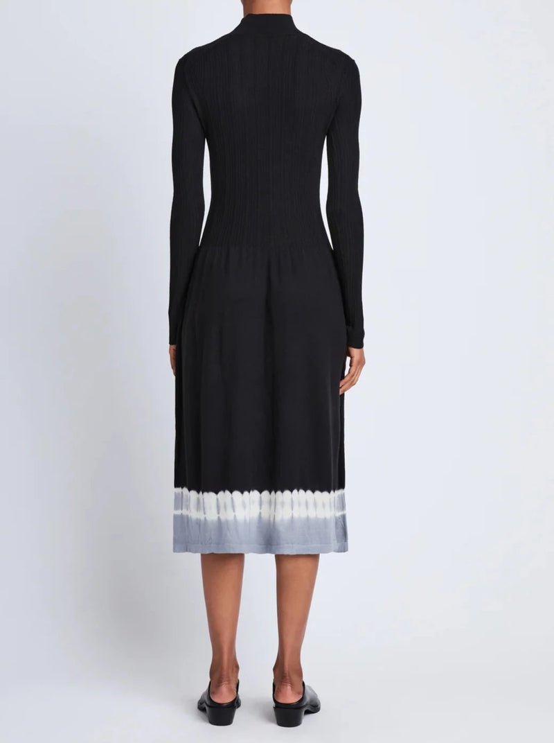 Lila Knit Dress - Black/Ash