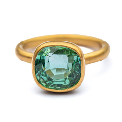 Princess Ring - Mint Green Tourmaline