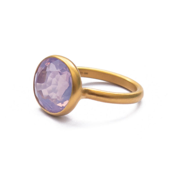 Princess Ring - Lavender Quartz