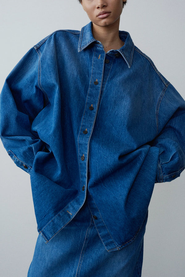 Frannie Shirt - Blue