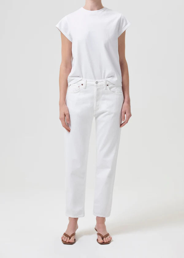 Bryce Cap Sleeve Tee - White