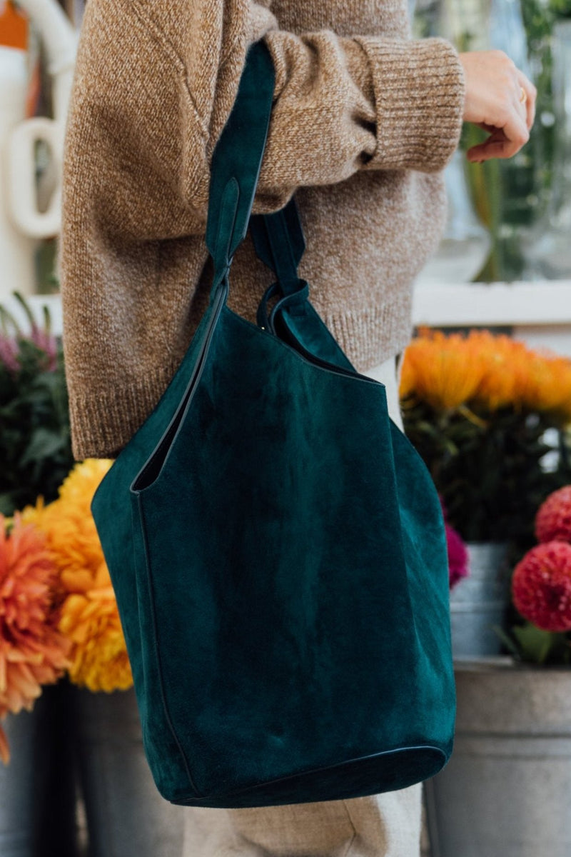 Lotus Medium Tote - English Green