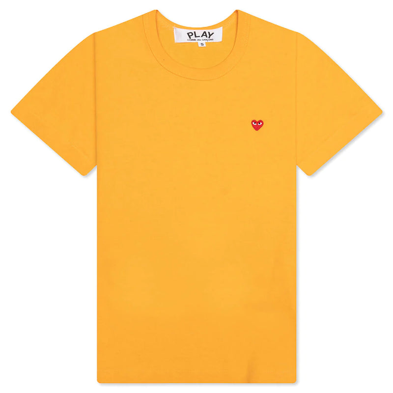 Small Heart T-Shirt - Marigold