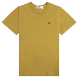 Small Heart T-Shirt - Mustard