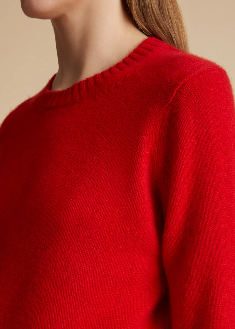 Diletta Sweater - Fire Red