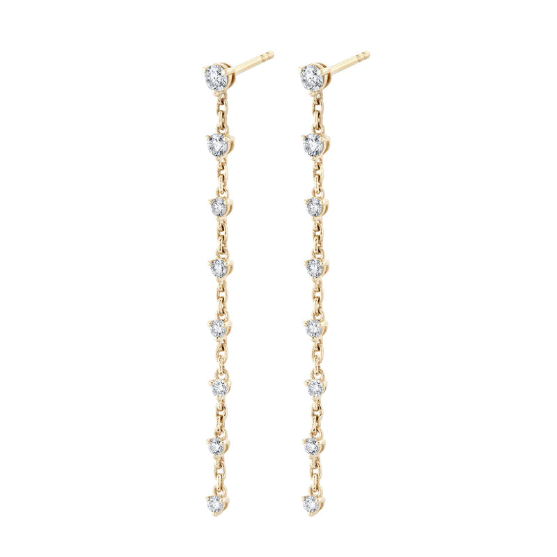 Grande Diamond Cascade Earrings