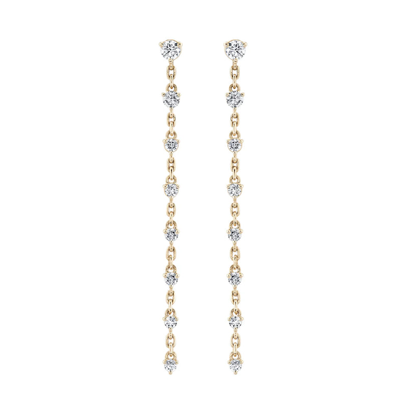 Grande Diamond Cascade Earrings