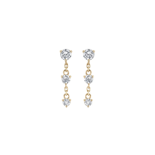 Diamond Cascade Earrings