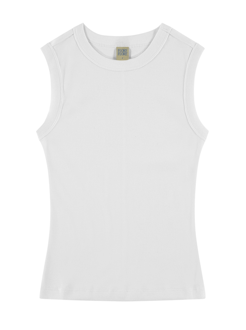 Esme Tank - White