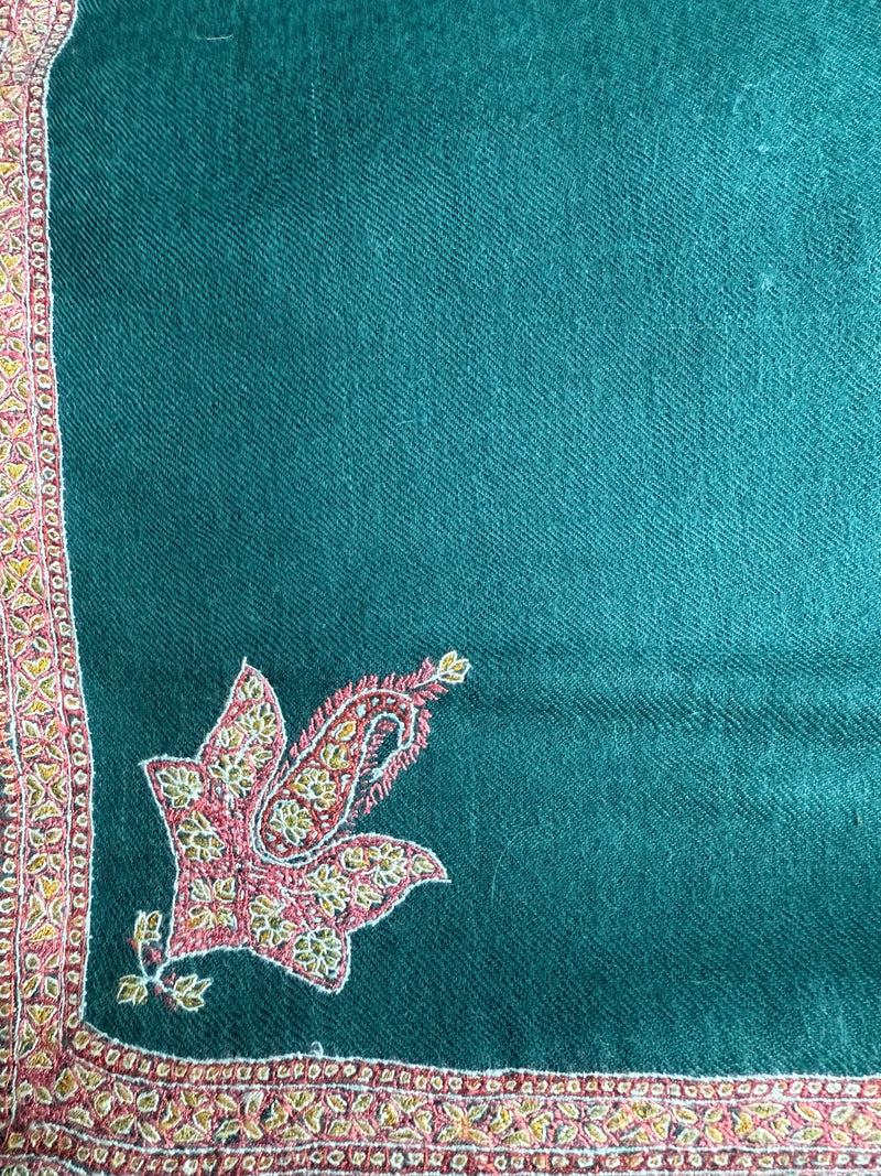 Border Embroidery - Green