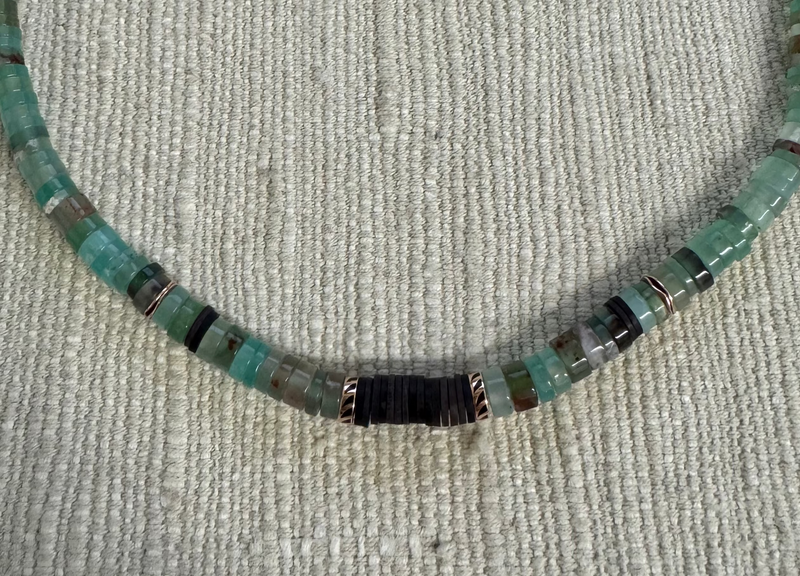 Classic Puka Necklace - Aquaprase