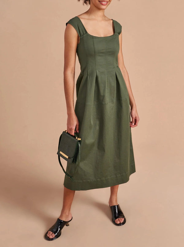 Ivy Dress - Army