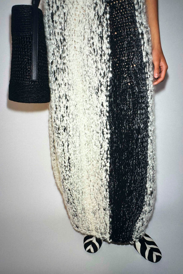 Jane Flat - Zebra Print Haircalf