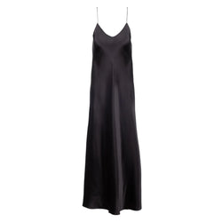 Mossy Maxi Slip Dress - Black
