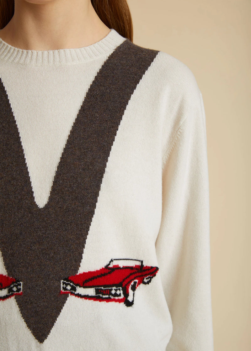 Mavis Sweater - Ivory Multi