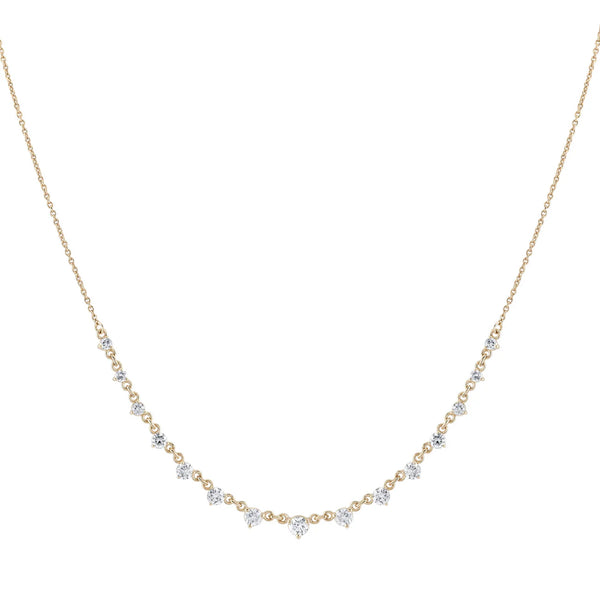 Grande Diamond Cascade Neckalce