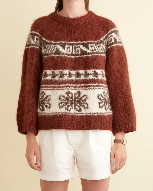 Nobska Sweater - Brown