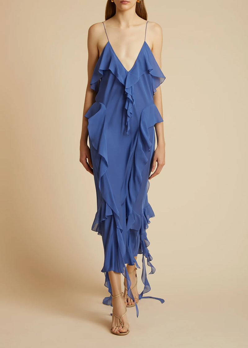 Pim Dress - Blue Iris