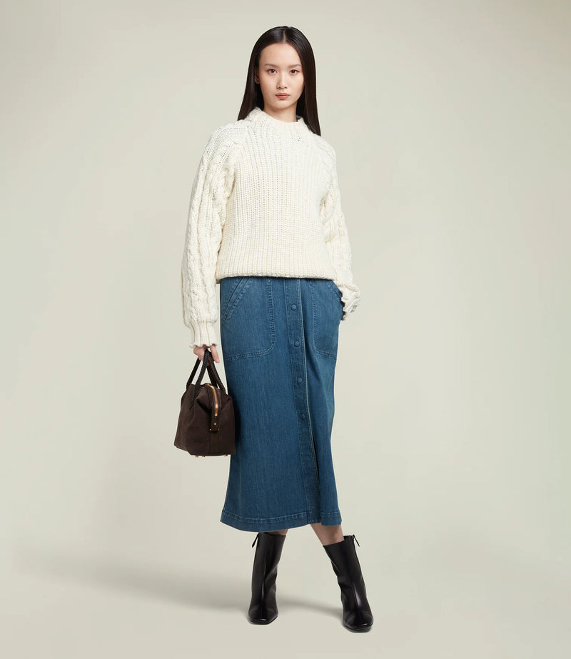 Perriand City Small - Chocolate Suede