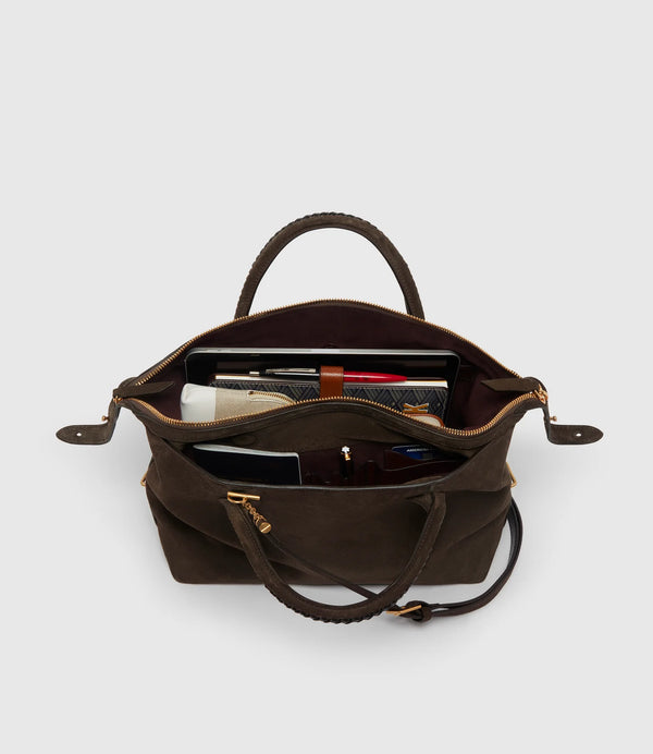 Perriand City Small - Chocolate Suede