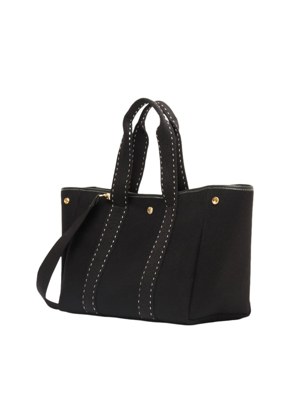 Medium Traversee Tote - Black Sellier