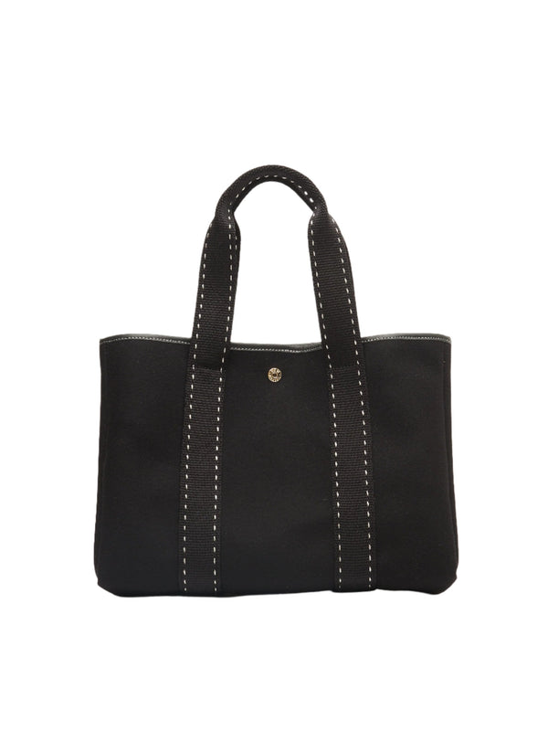 Medium Traversee Tote - Black Sellier