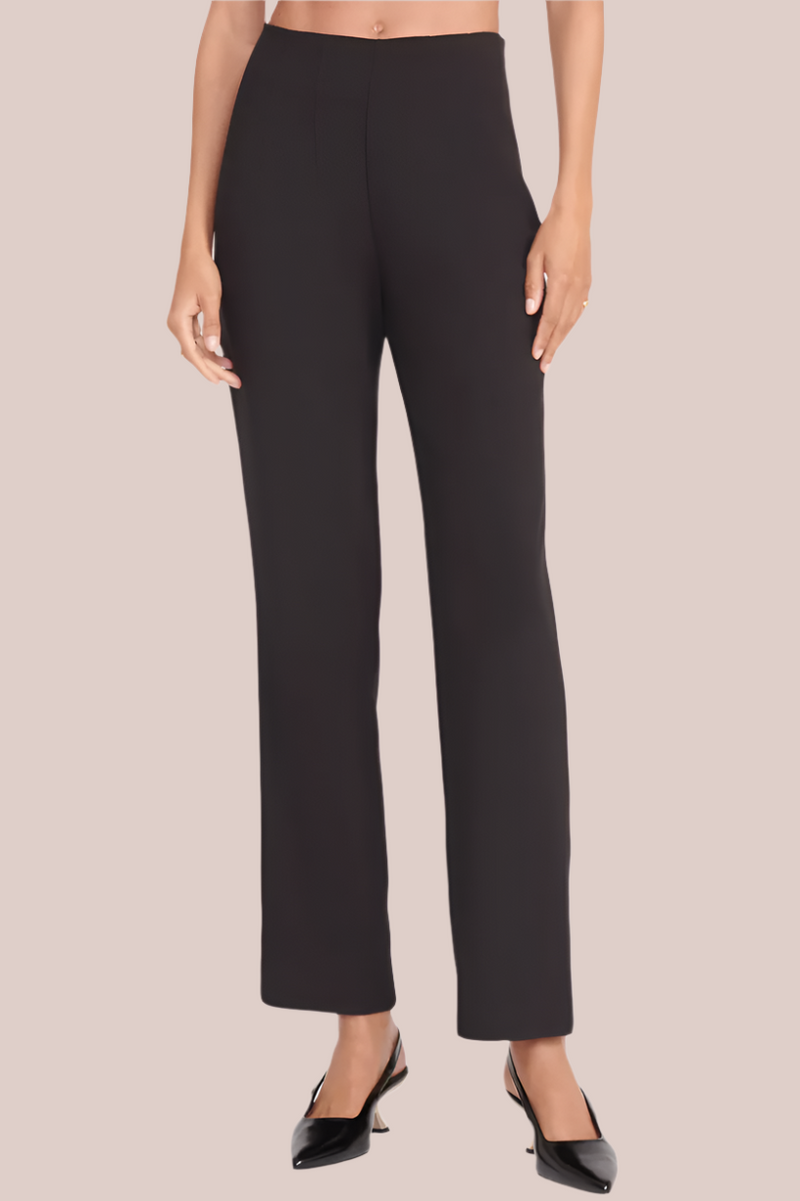 Caleb Straight Leg Pants - Black