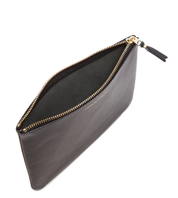 Classic Leather Pouch - Black