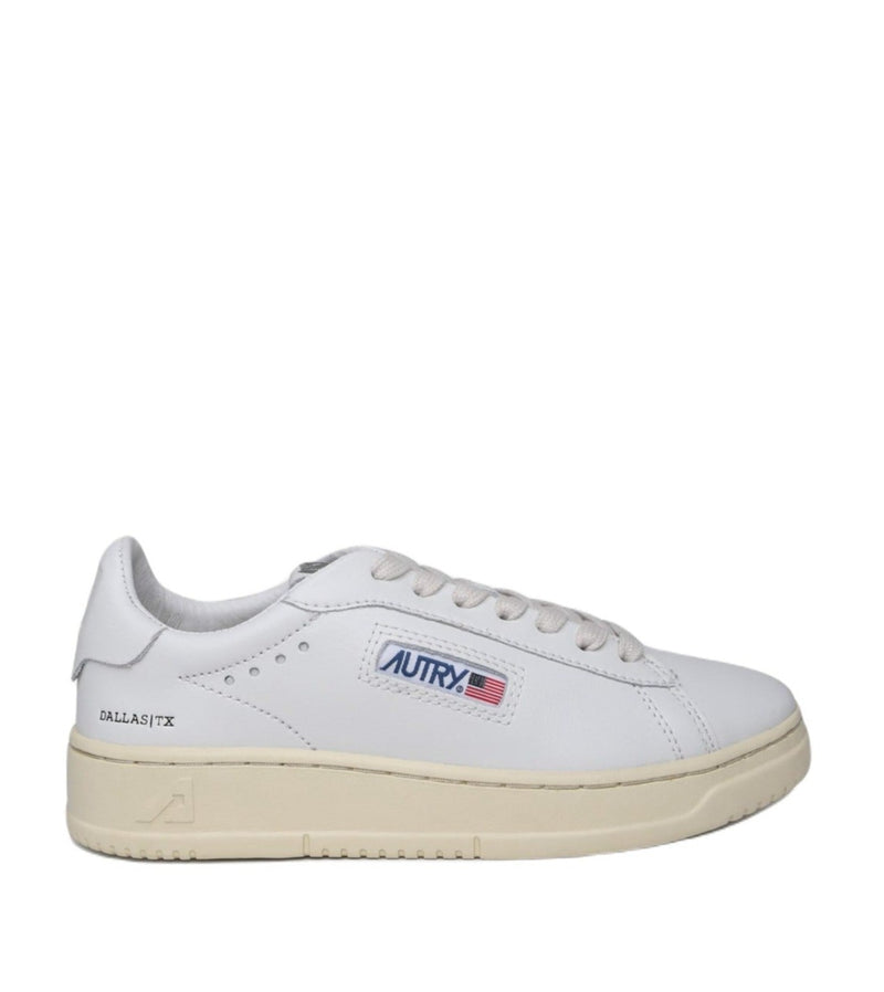 Dallas Low Womens - Leather/White