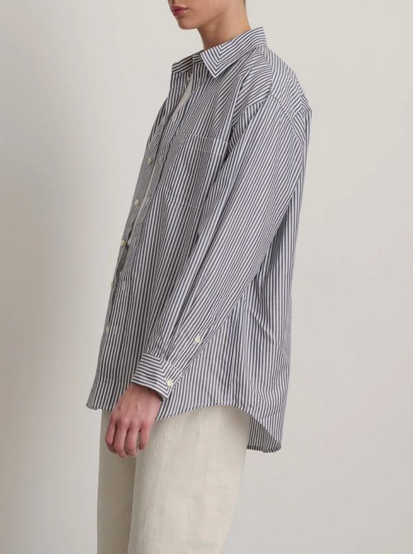 Nolan Shirt - Grey Stripe