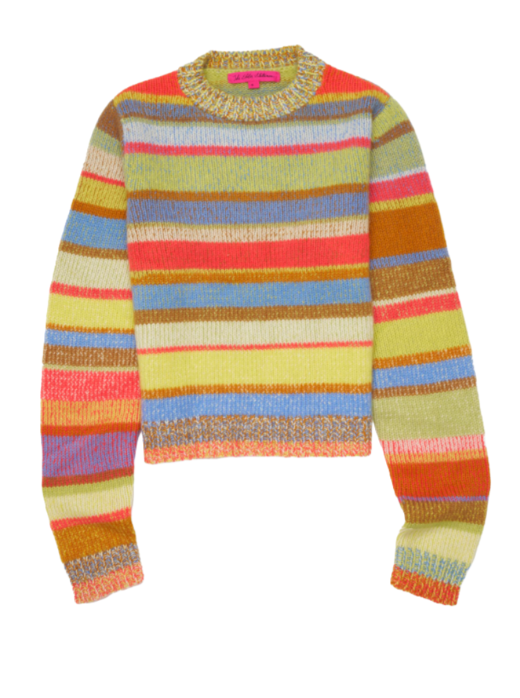 Stripe Super Soft Women's Crew - Multi