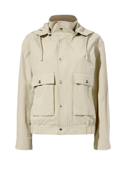 Windsor Jacket in Rumpled Cotton - Khaki