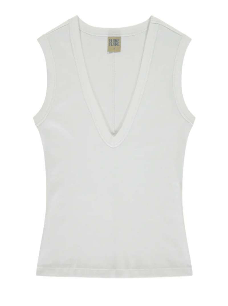 Dewi Tank - White