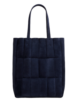 Zoe Patchwork Tote - Midnight Navy