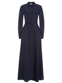 Breton Dress - Navy