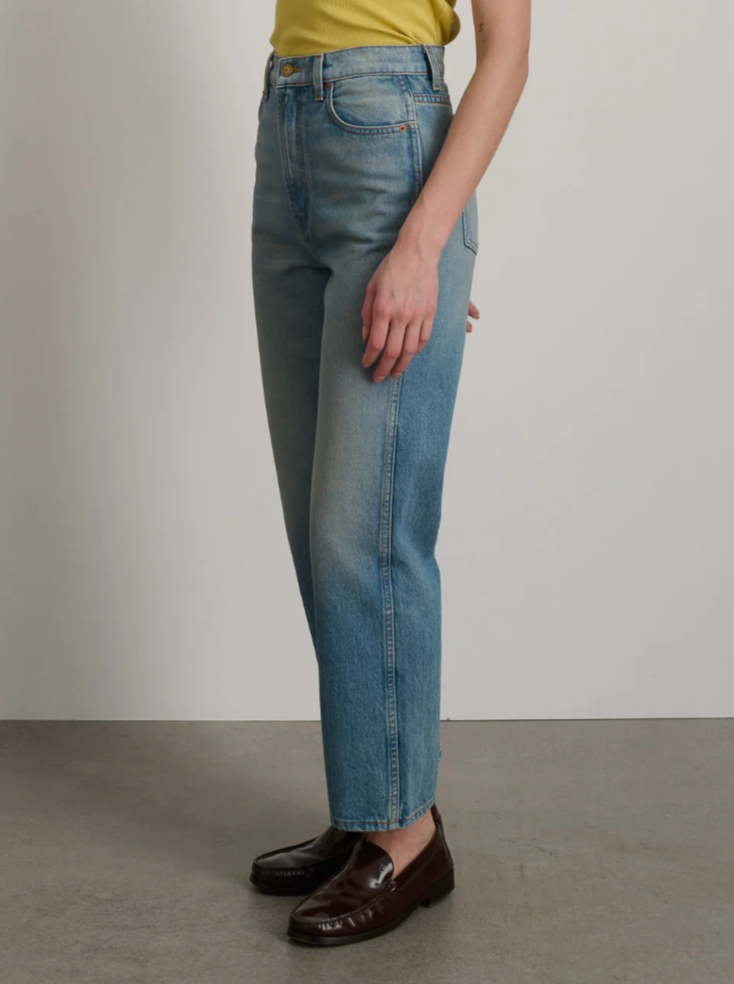 Plein High Straight Jean - Hudson Wash