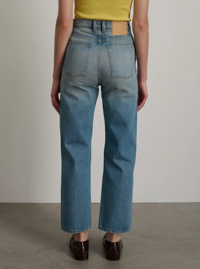 Plein High Straight Jean - Hudson Wash