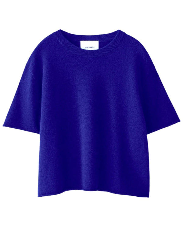 Cila Cashmere T-Shirt - Bright Indigo
