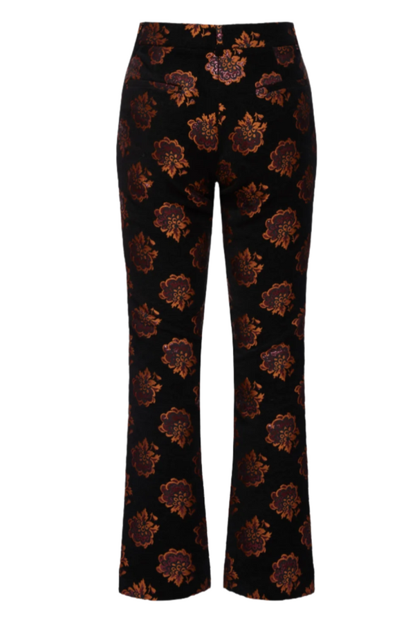 24/7 Pants - Rosette Jacquard