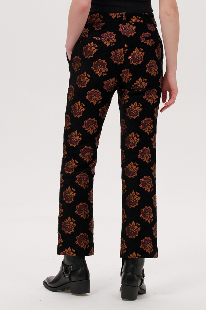 24/7 Pants - Rosette Jacquard