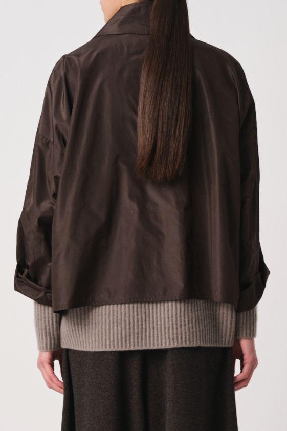 Oversized Jacket - Brown