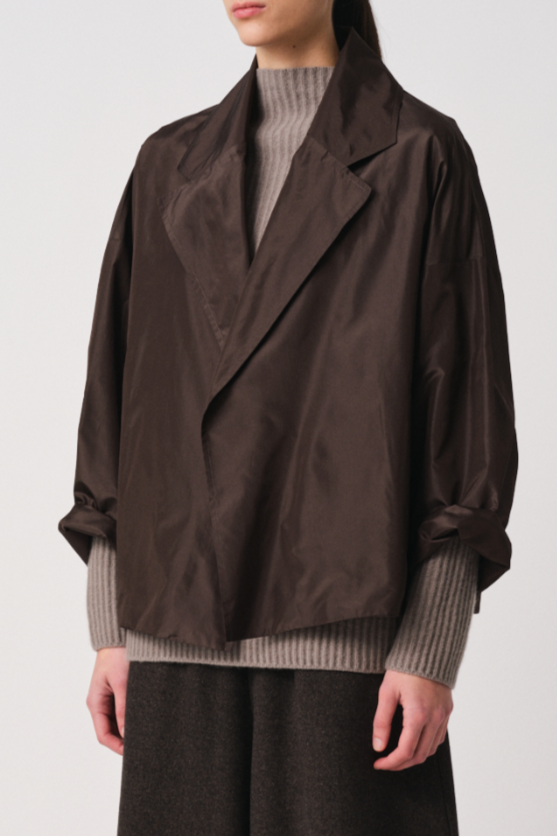 Oversized Jacket - Brown