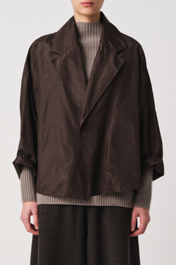 Oversized Jacket - Brown