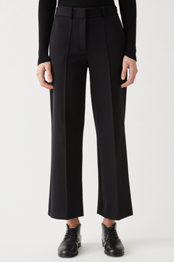 Straight Leg Pants - Nero