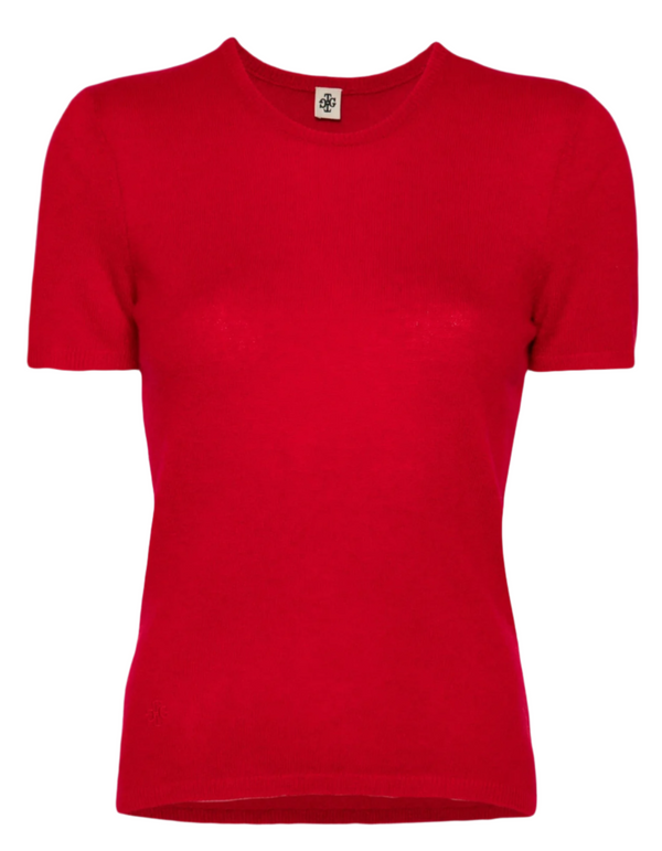 Como Knit Tee - Red